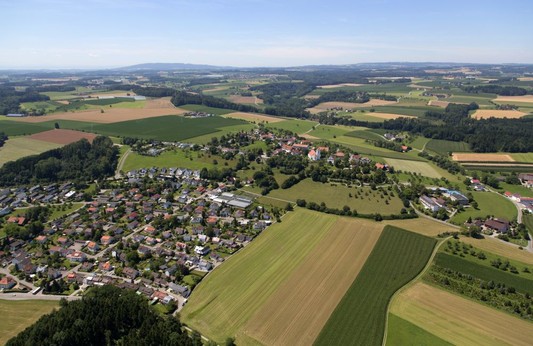 Blick auf das Neubaugebiet "Vorberg - Obere Halde"